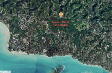Location Terrain 1163m² Gosier