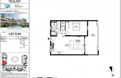 Vente Maison 45.81m&sup2; 2 pièces Sainte Anne
