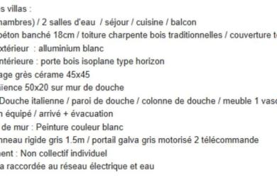 Vente Maison 88m&sup2; 4 pièces Le Moule