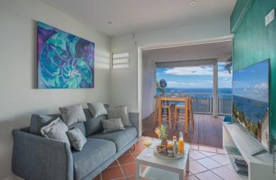 Bouillante Exceptionnel ensemble immobilier de 6 appartements avec Vue Imprenable sur la mer !