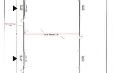 Bouillante, prochainement à louer dans la zone commerciale de Pigeon, entrepôt de 492m2 (ou 2 x 246m2)