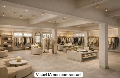 Local commercial brut de 210 m2   1er étage - avec ascenceur