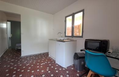 T2 meublé pour étudiant avec terrasse et jardinet, proche université et nature
