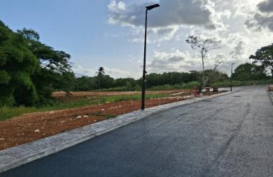 - BAIE-MAHAULT   lotissement résidentiel de 12 parcelles, « Les Jardins de Tivoli »,