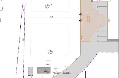 - BAIE-MAHAULT   lotissement résidentiel de 12 parcelles, « Les Jardins de Tivoli »,