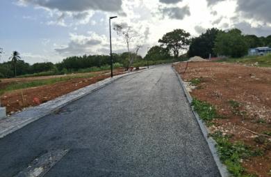 - BAIE-MAHAULT   lotissement résidentiel de 12 parcelles, « Les Jardins de Tivoli »,