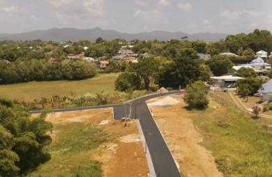 - BAIE-MAHAULT   lotissement résidentiel de 12 parcelles, « Les Jardins de Tivoli »,