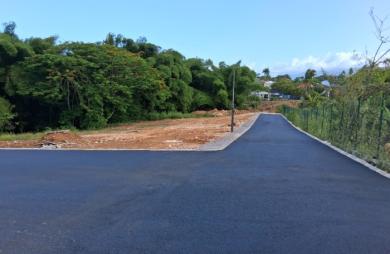 - BAIE-MAHAULT   lotissement résidentiel de 12 parcelles, « Les Jardins de Tivoli »,