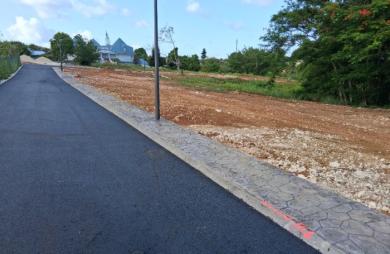 - BAIE-MAHAULT   lotissement résidentiel de 12 parcelles, « Les Jardins de Tivoli »,
