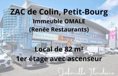 Location Local commercial 82m&sup2; 3 pièces Petit-Bourg