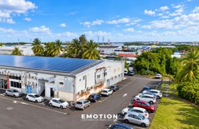 Bureaux / Entrepôt 300 m2 divisibles à Baie-Mahault Jarry ( Guadeloupe)