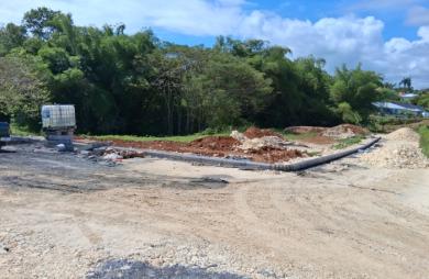 - BAIE-MAHAULT   lotissement résidentiel de 12 parcelles, « Les Jardins de Tivoli »,