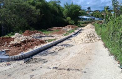 - BAIE-MAHAULT   lotissement résidentiel de 12 parcelles, « Les Jardins de Tivoli »,