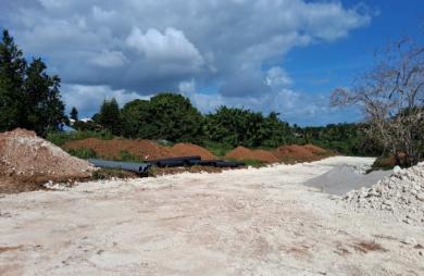 - BAIE-MAHAULT   lotissement résidentiel de 12 parcelles, « Les Jardins de Tivoli »,