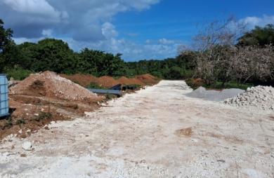 - BAIE-MAHAULT   lotissement résidentiel de 12 parcelles, « Les Jardins de Tivoli »,