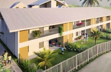 Vente Appartement 42m&sup2; 2 pièces Baie Mahault