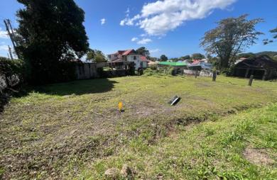 Saint-Claude-Terrain plat constructible- vue dégagée