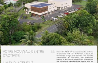 Location Local commercial 74m&sup2; 1 pièce Le Moule