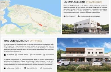 Location Local commercial 74m&sup2; 1 pièce Le Moule