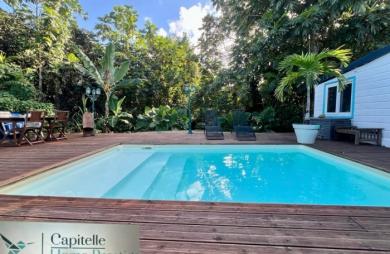 Sainte Rose belle Villa T4 de 95m2 sur 500m2 de terrain avec piscine