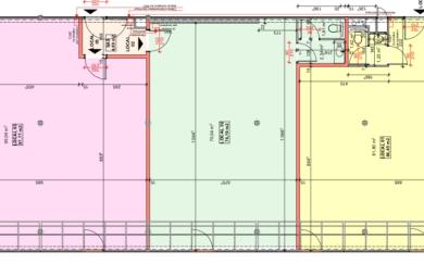 Location Bureaux 84.45m² Les Abymes