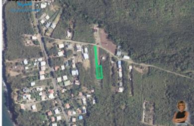 Vente Terrain 1100m&sup2; Bouillante