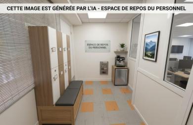 Location Bureaux 88m&sup2; Saint François