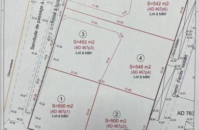 BEAU TERRAIN PLAT  SECTEUR DUBEDOU