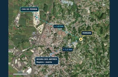 Vente Terrain 892m&sup2; Les Abymes