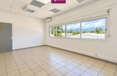 À louer   Local lumineux de 60 m2 vue montagne   Etage avec ascenseur   Goyave (Fort Ile)