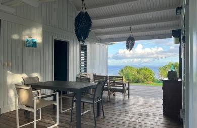 TROIS-RIVIÈRES   Maison 2 chambres avec piscine, vue sur les Saintes et Marie Galante