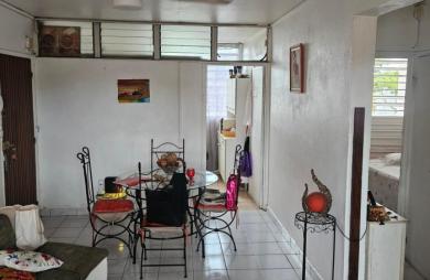 Vente Appartement 52.32m&sup2; 3 pièces Les Abymes