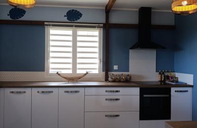 Villa contemporaine de plain-pied, vue imprenable sur les Îlets Pigeon