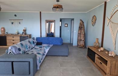 Villa contemporaine de plain-pied, vue imprenable sur les Îlets Pigeon