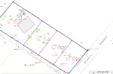 Vente Terrain 454m² Baie Mahault