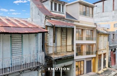 IMMEUBLE À RECONSTRUIRE - 120 m2 POINTE-À-PITRE -  Nouveau mandat Exclusif