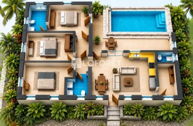 Vente Terrain 400m² 4 pièces Baie Mahault