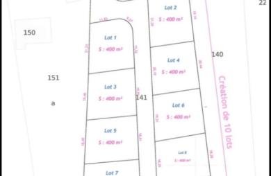 Vente Terrain 400m² 4 pièces Baie Mahault