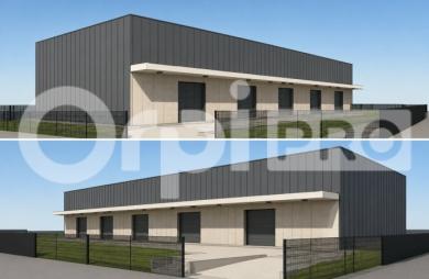 Entrepôt neuf au coeur de Collery !