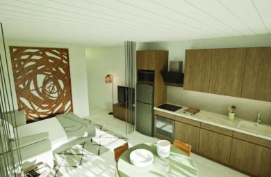Vente Appartement 24.3m² 1 pièce Remire Montjoli