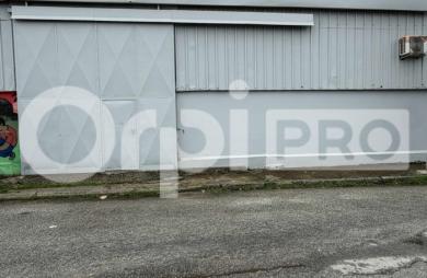 Grand local professionnel à Cayenne – Plus de 600m² en zone industrielle, facilement aménageable, accès camions, idéal pour activité, stockage.