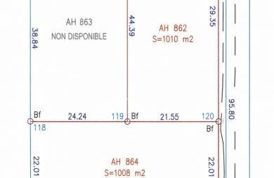 Vente Terrain 1010m&sup2; Macouria Tonate