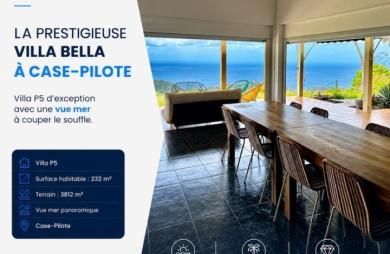 Vente Maison 231m&sup2; 7 pièces Case-Pilote