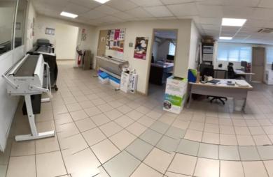 Location Bureaux 430m² Ducos