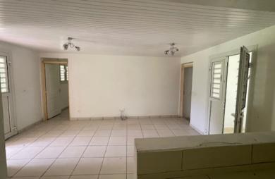 Ensemble immobilier une maison F4 avec une dépendance F3 sur un grand terrain - AJOUPA BOUILLON