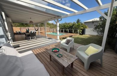 Villa T4 moderne récente jardin et piscine