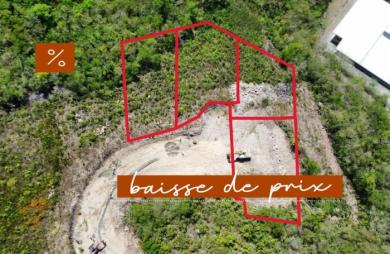 Terrain de 1125 m2 dans lotissement sécurisé à 10 min de la plage
