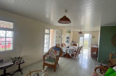 Belle villa F4 avec vue mer et montagne Pelée - LE MORNE-VERT