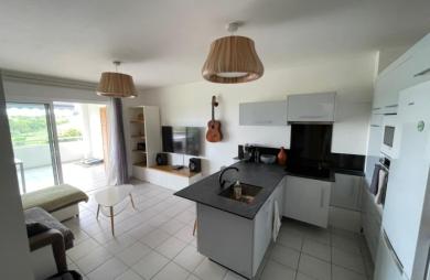À VENDRE   Appartement F2 avec vue mer et campagne à Ducos