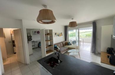 À VENDRE   Appartement F2 avec vue mer et campagne à Ducos